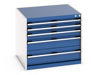 Bott Cubio 5 Drawer Cabinet 800W x 750D x 700mmH 40028005.**